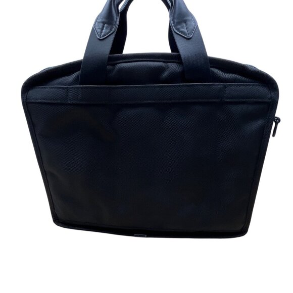 Tumi Alpha 3 Black Nylon Handles & Shoulder Strap T-Pass Laptop Briefcase Sz L - Picture 4 of 16